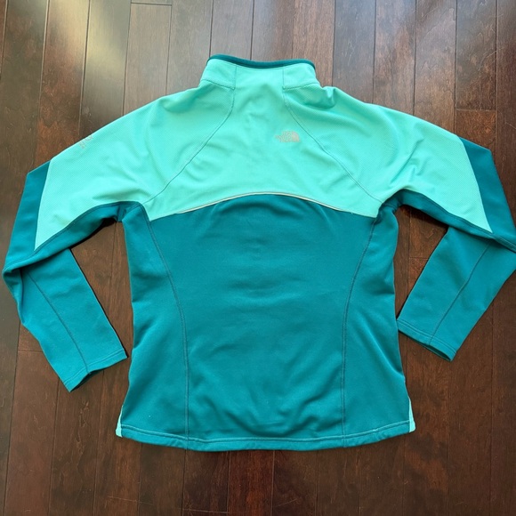 The North Face Women’s Flight Series Windstopper Jacket Size L Teal blue - Picture 7 of 11